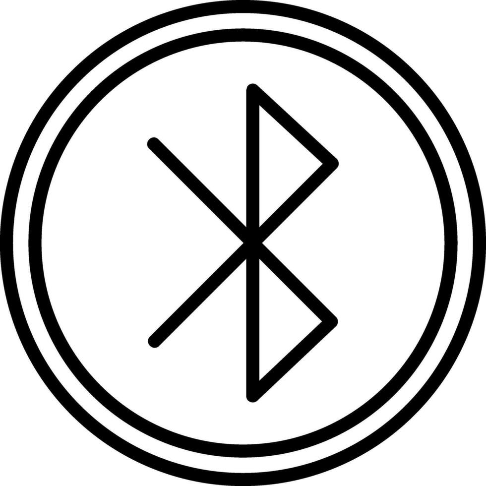 Bluetooth Vector Icon Design
