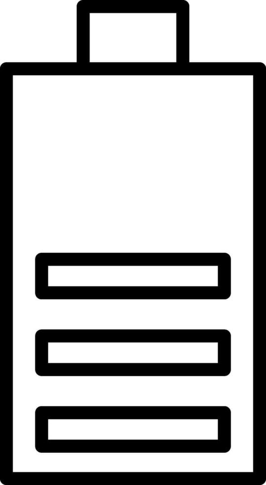 Battery Vector Icon Design
