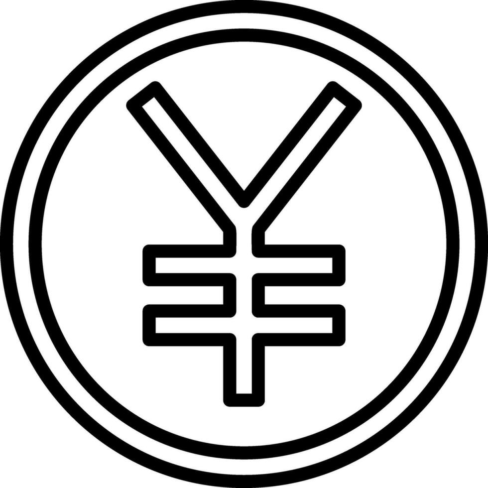 Yen Vector Icon Design