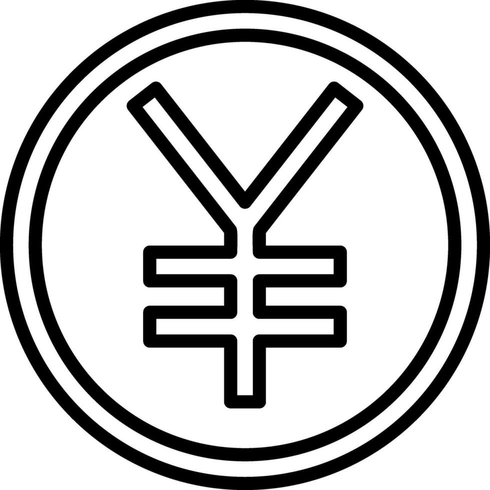 Yen Vector Icon Design