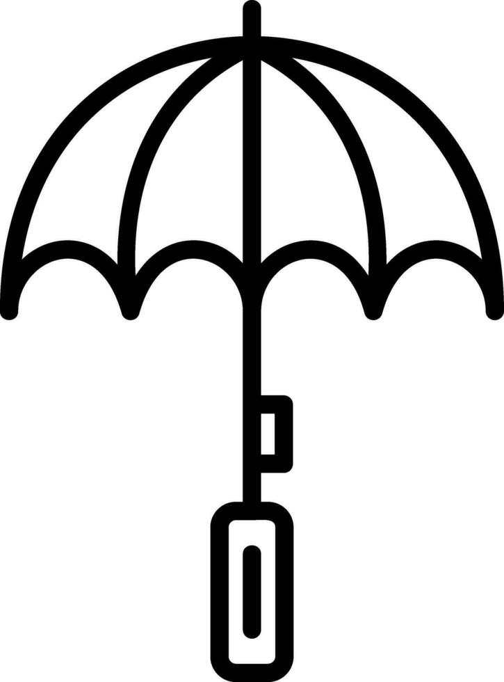 Umbrella Vector Icon Design