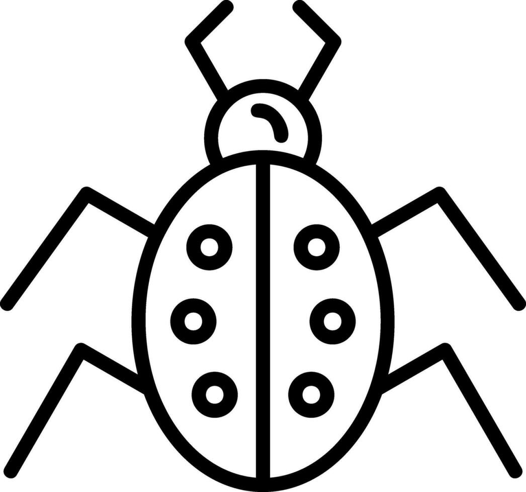 Bug Vector Icon Design