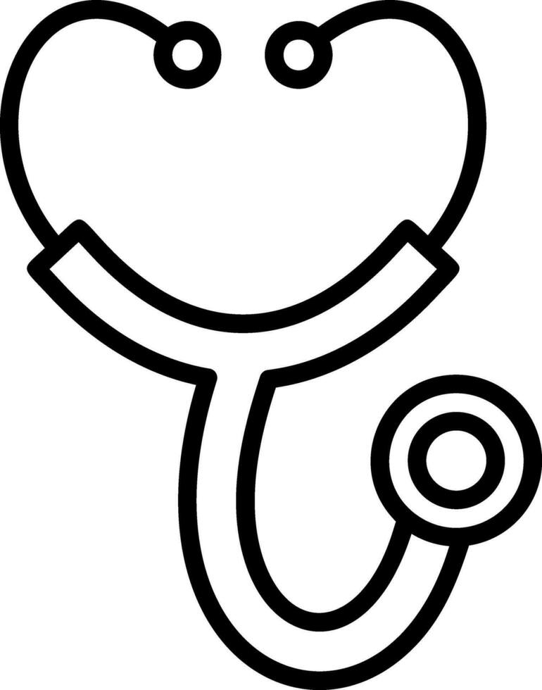 Stethoscope Vector Icon Design