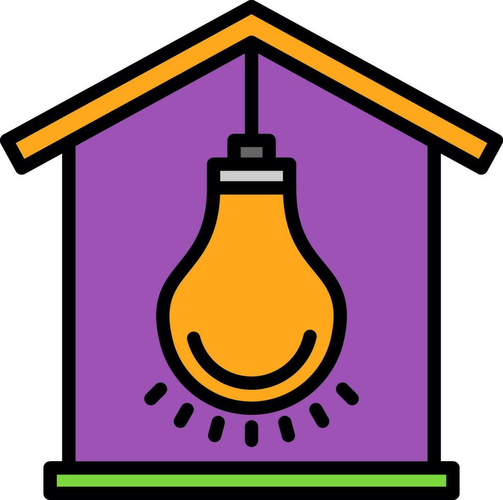 Light Bulb Vector Icon Design