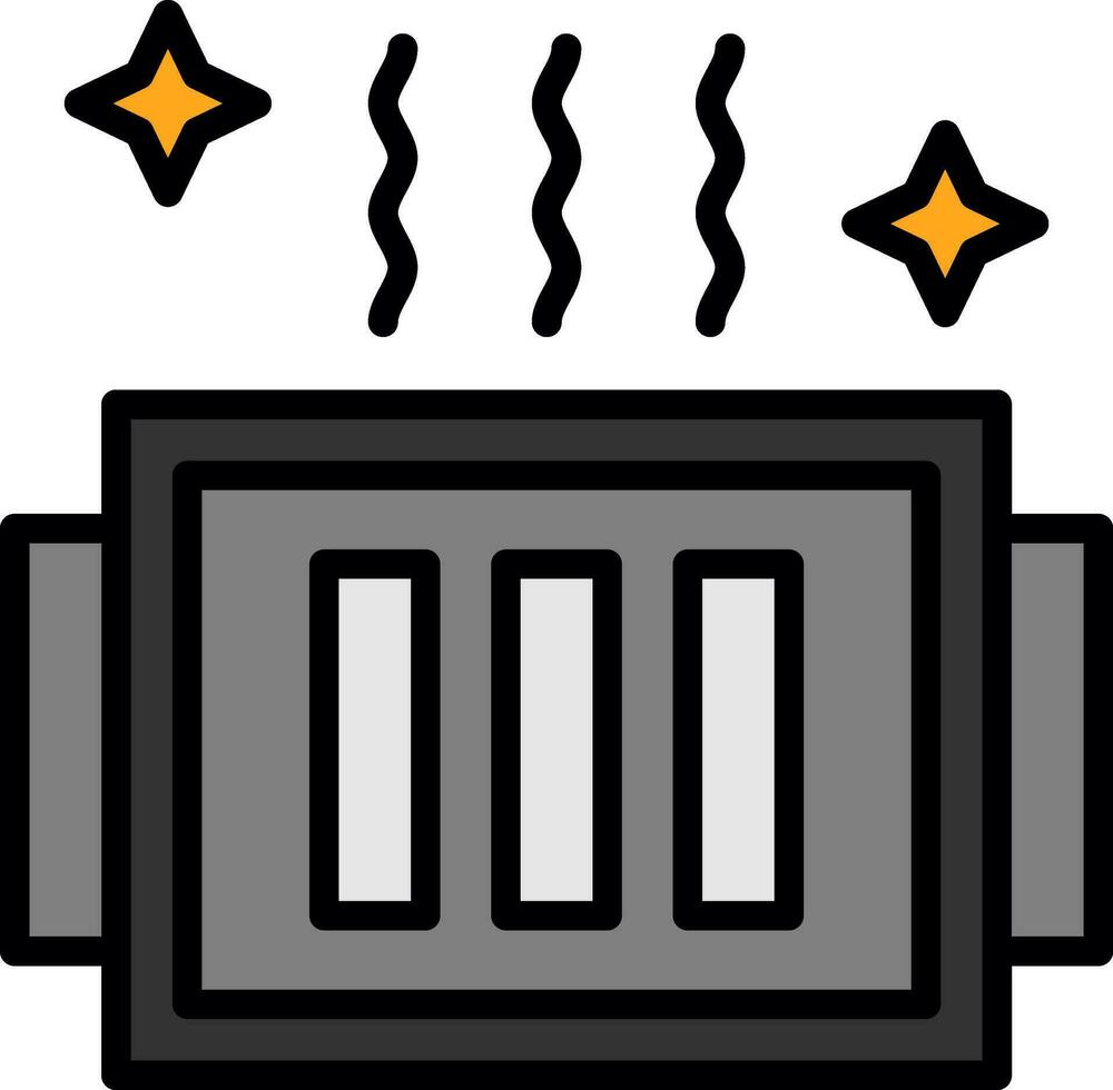 Radiator Vector Icon Design