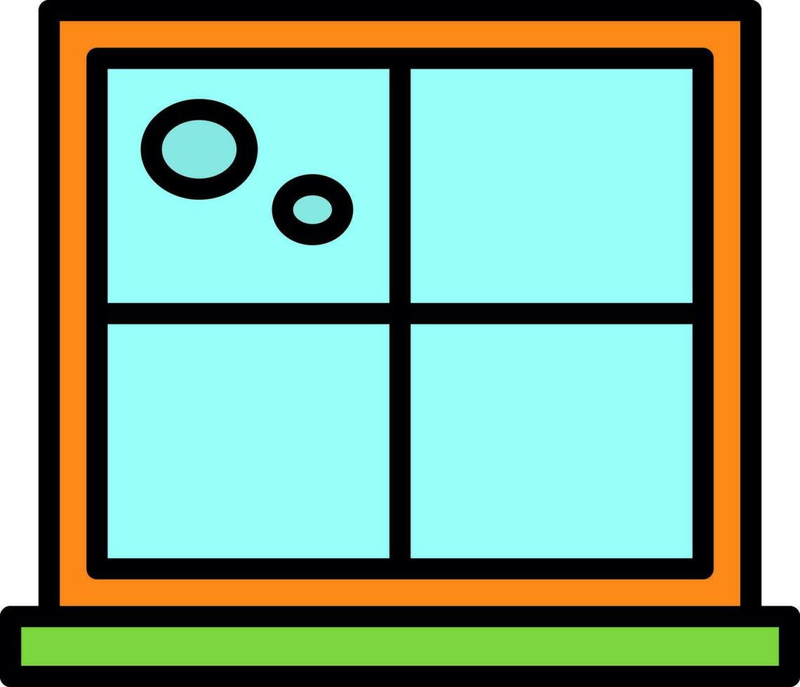 diseño de icono de vector de ventana