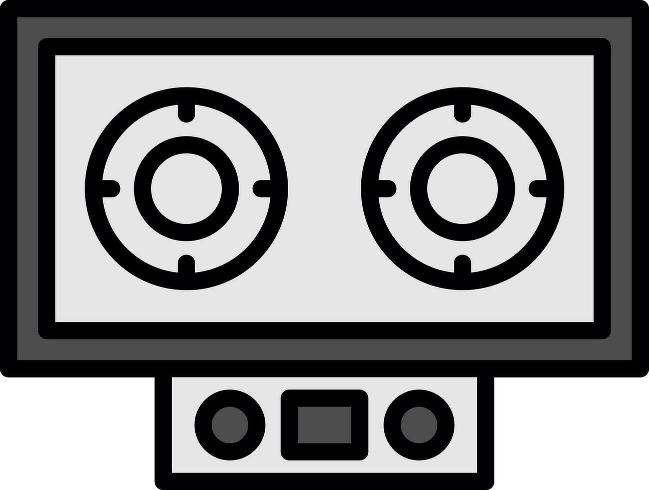 Stove Vector Icon Design