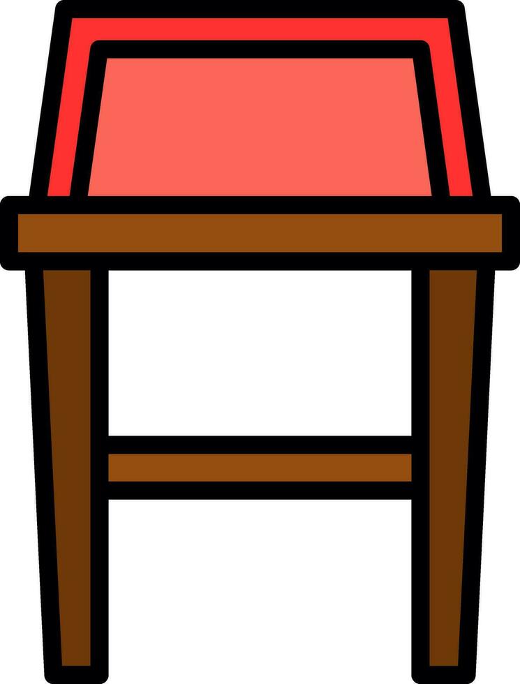 Bar Stool Vector Icon Design