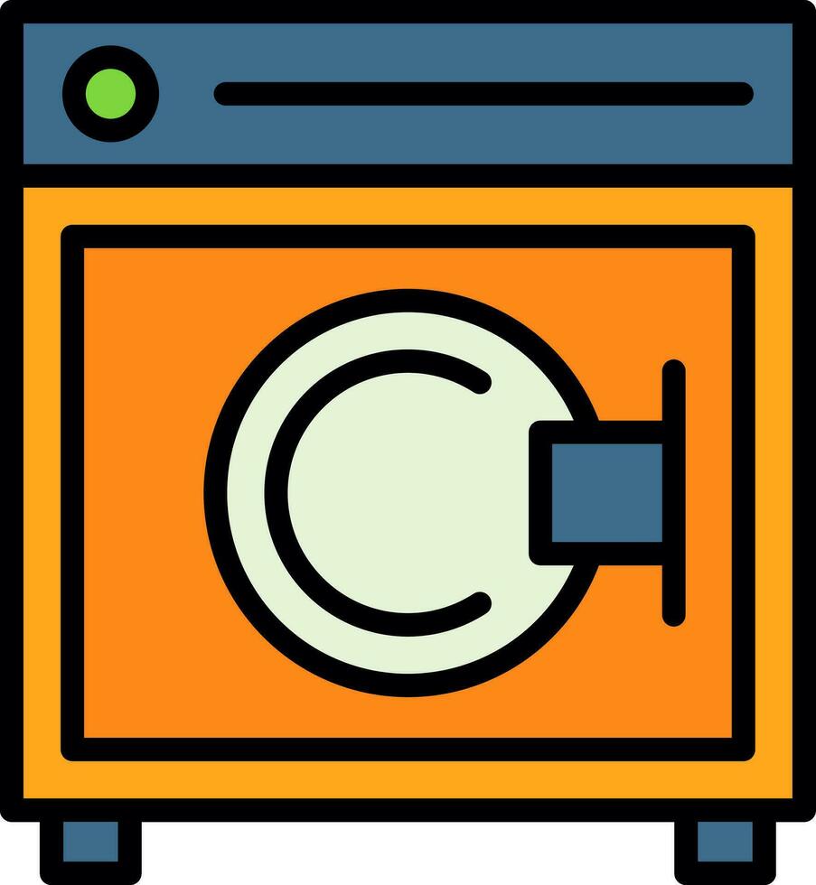 Dry Machine Vector Icon Design
