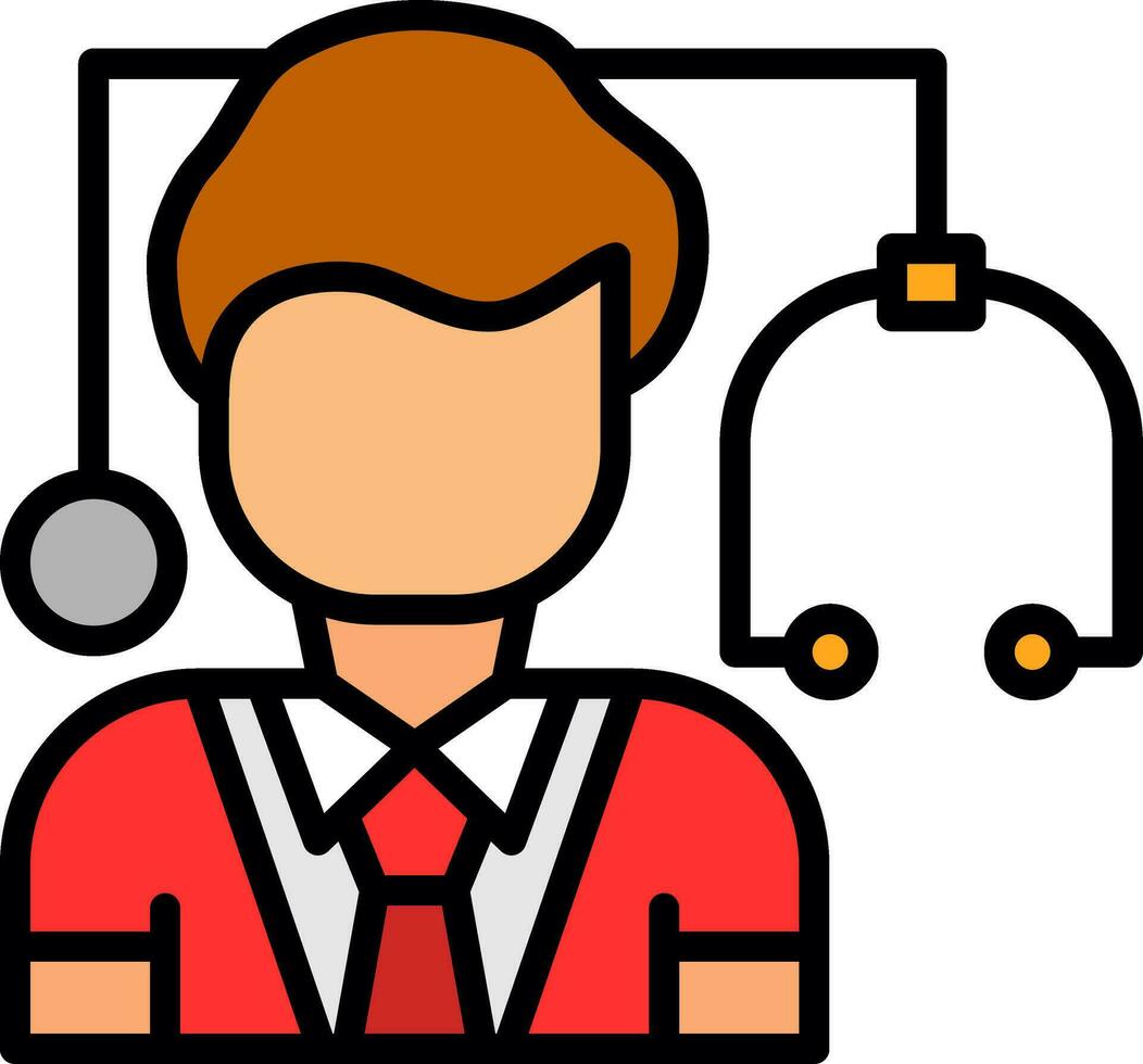 Doctor Vector Icon Design