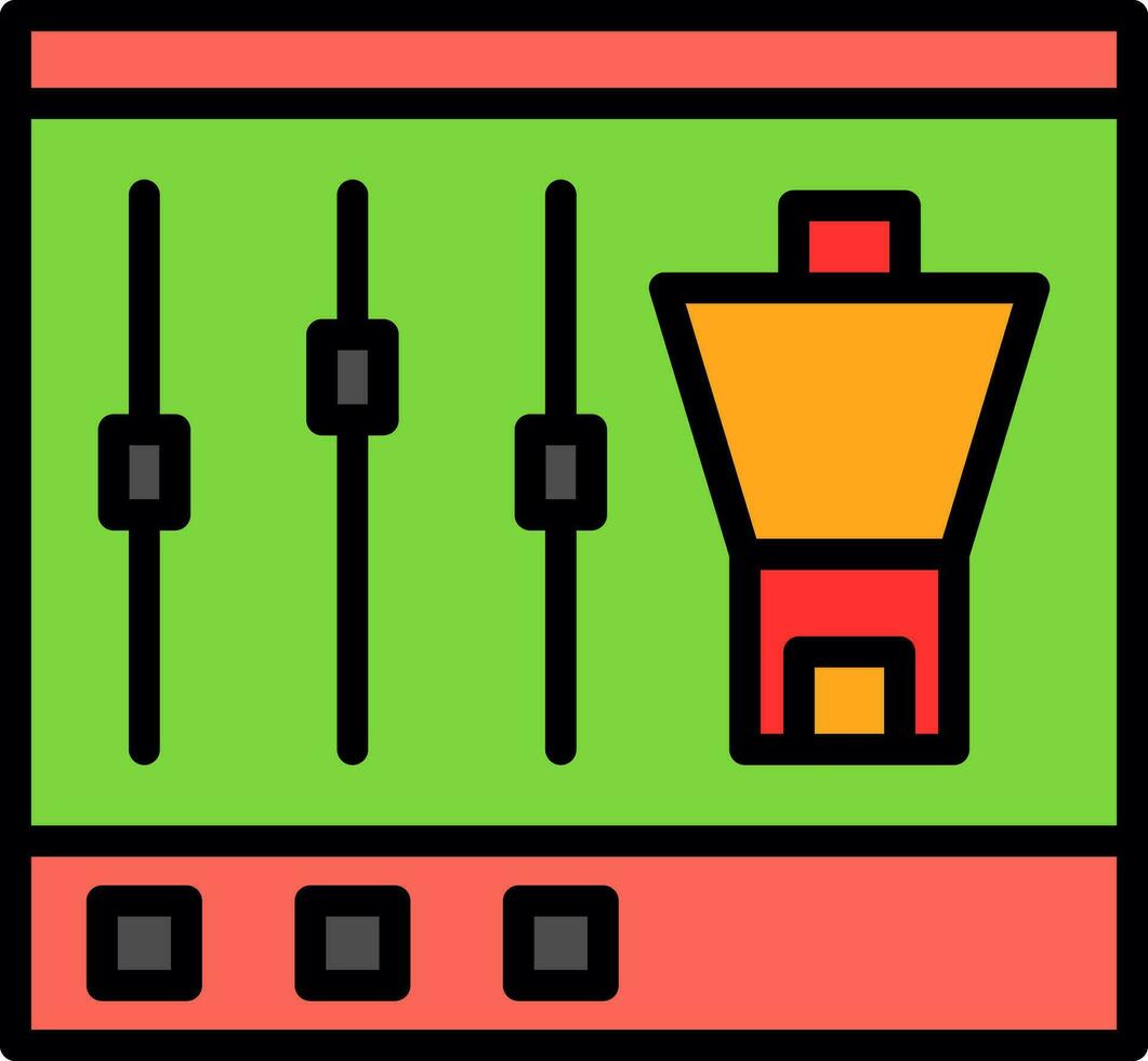 Volume controller Vector Icon Design