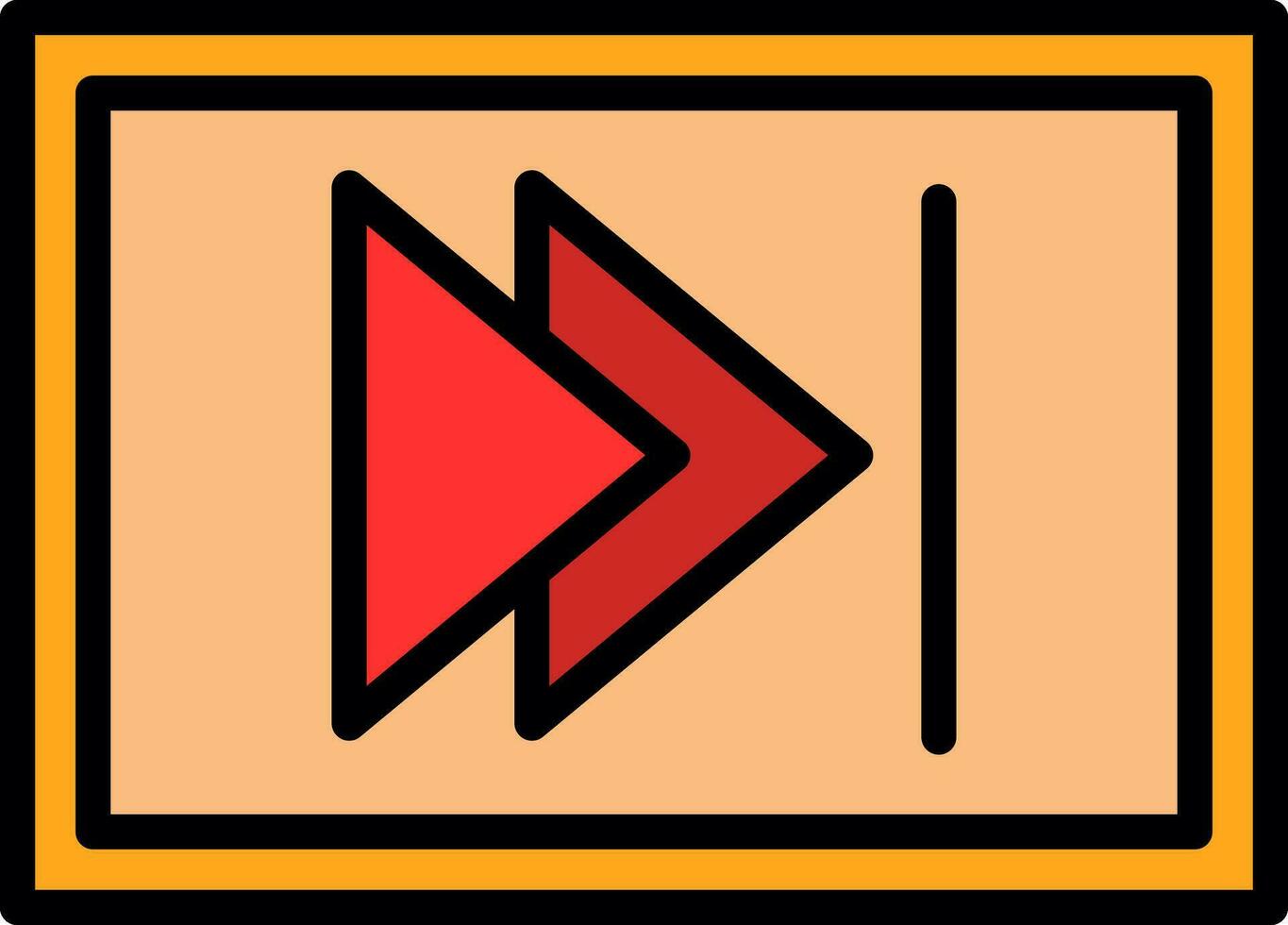 Forward Vector Icon Design