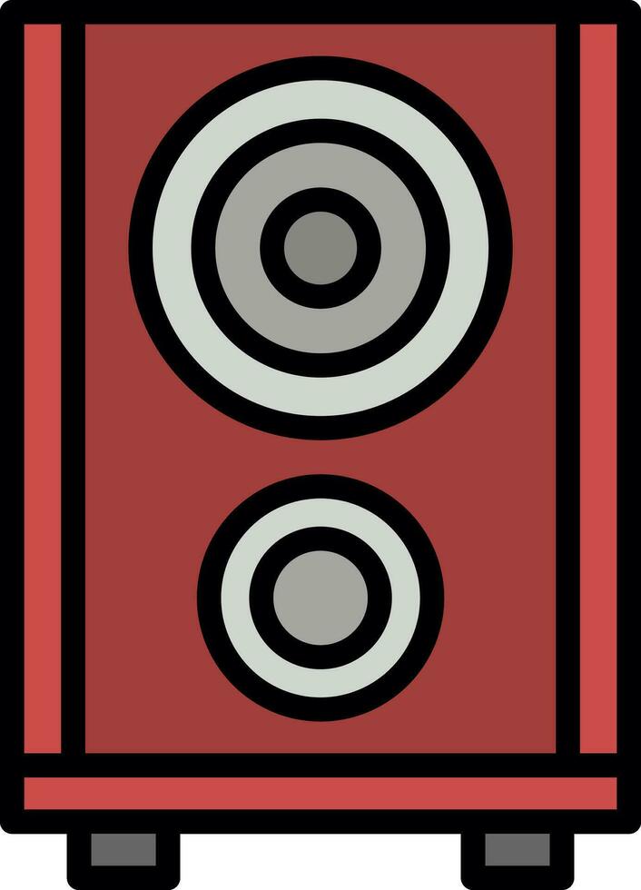 Sound box Vector Icon Design
