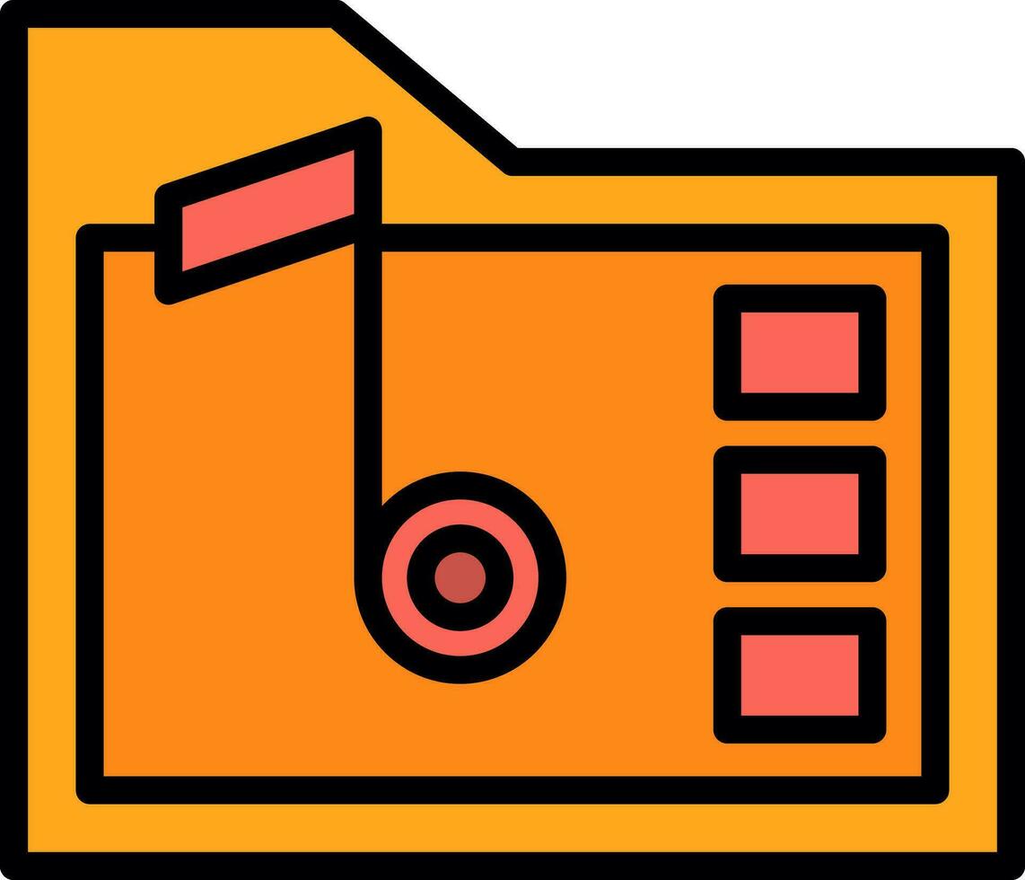 Folder Vector Icon Design