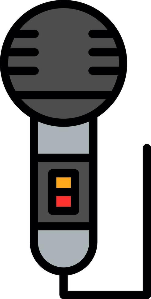 Mic Vector Icon Design