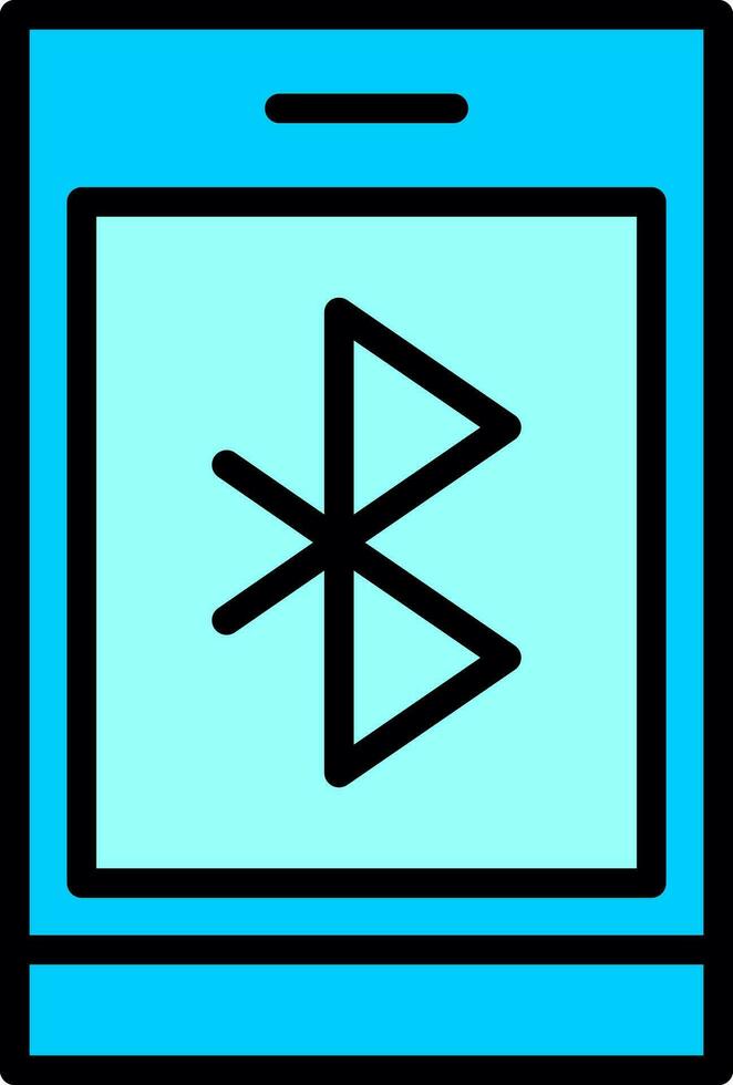 diseño de icono de vector de bluetooth