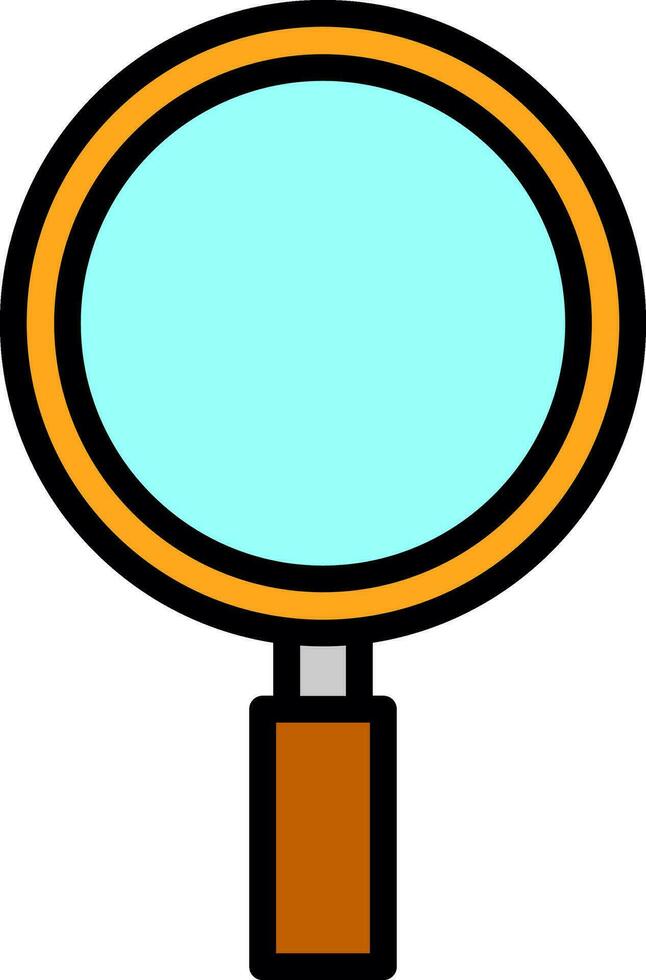 Magnifying glass Vector Icon Design