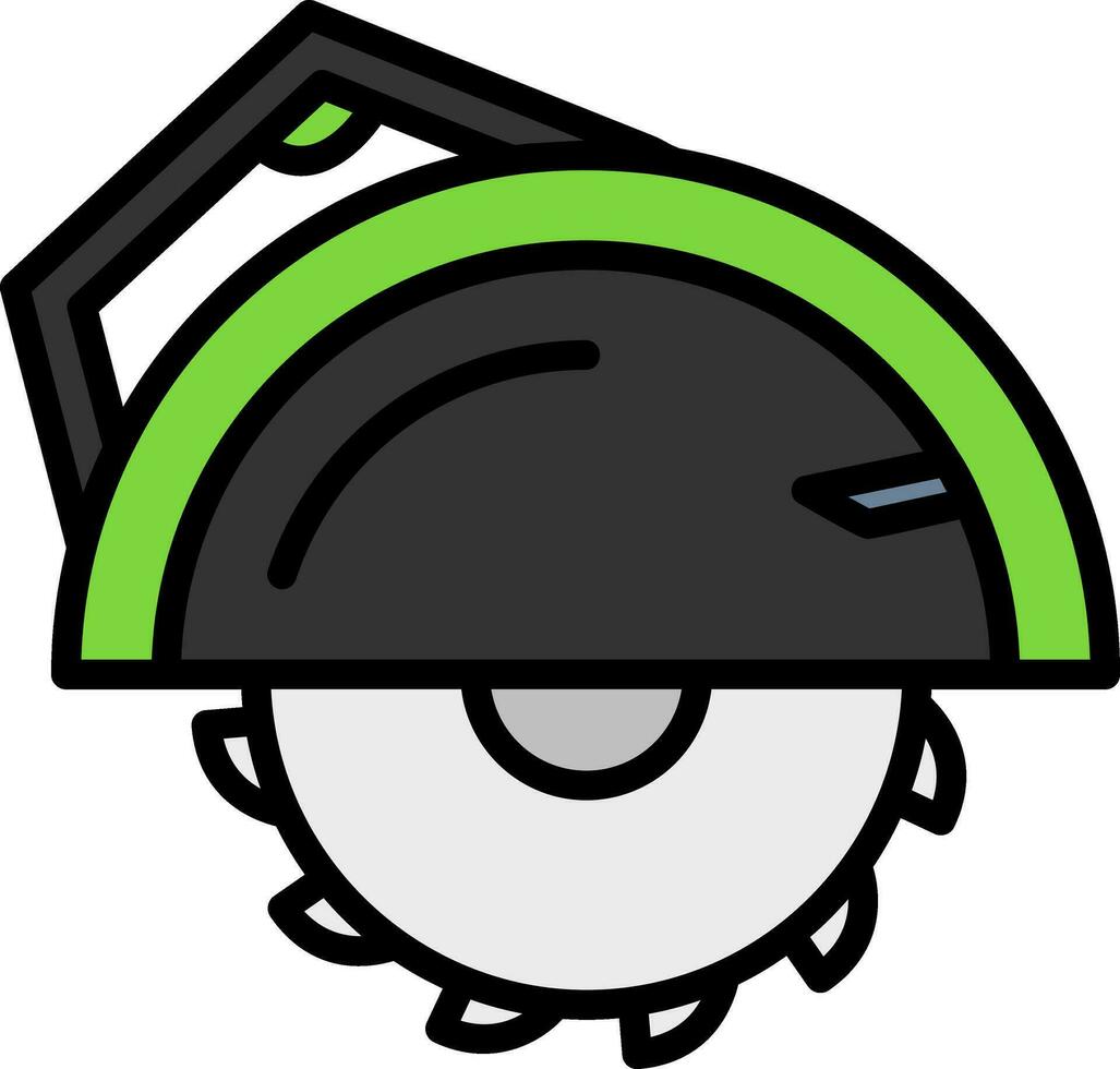 Circular saw Vector Icon Design