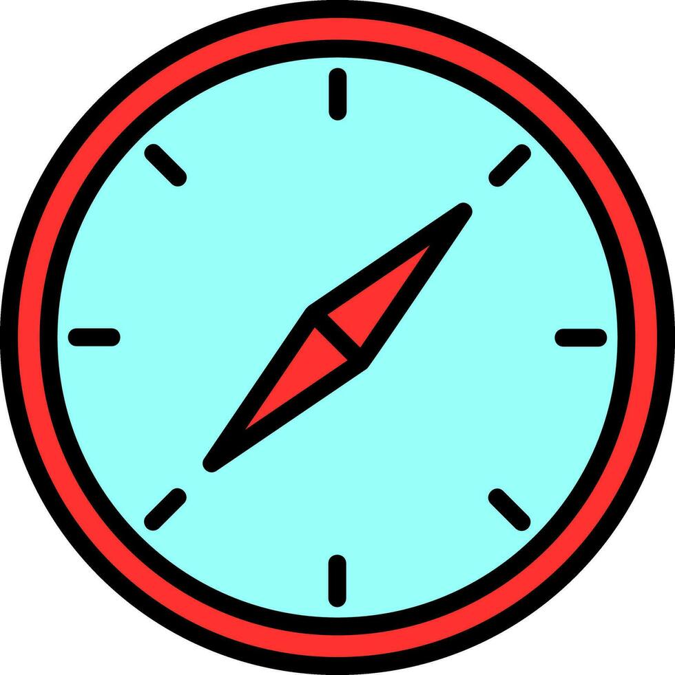 Compass Vector Icon Design