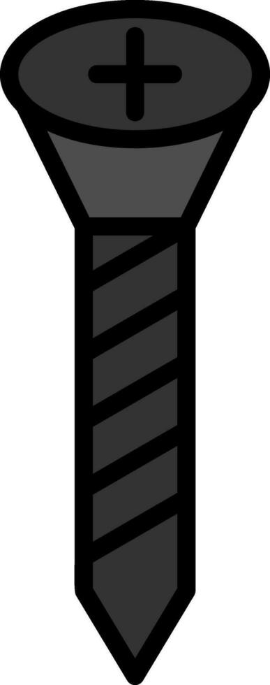 diseño de icono de vector de tornillo