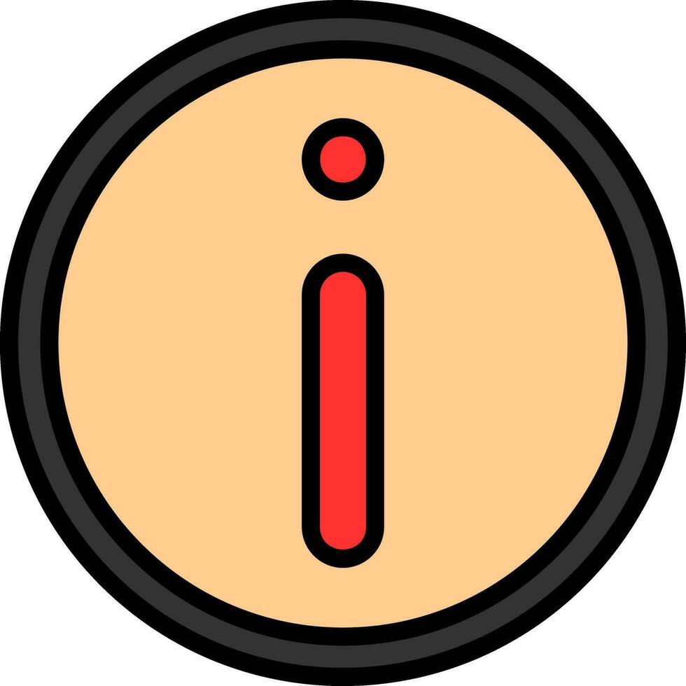 Info Vector Icon Design