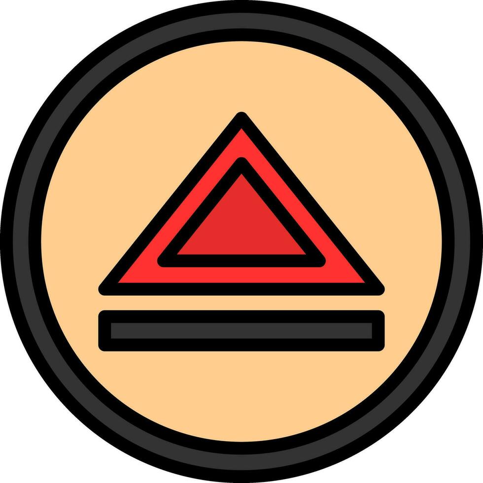 Eject Vector Icon Design
