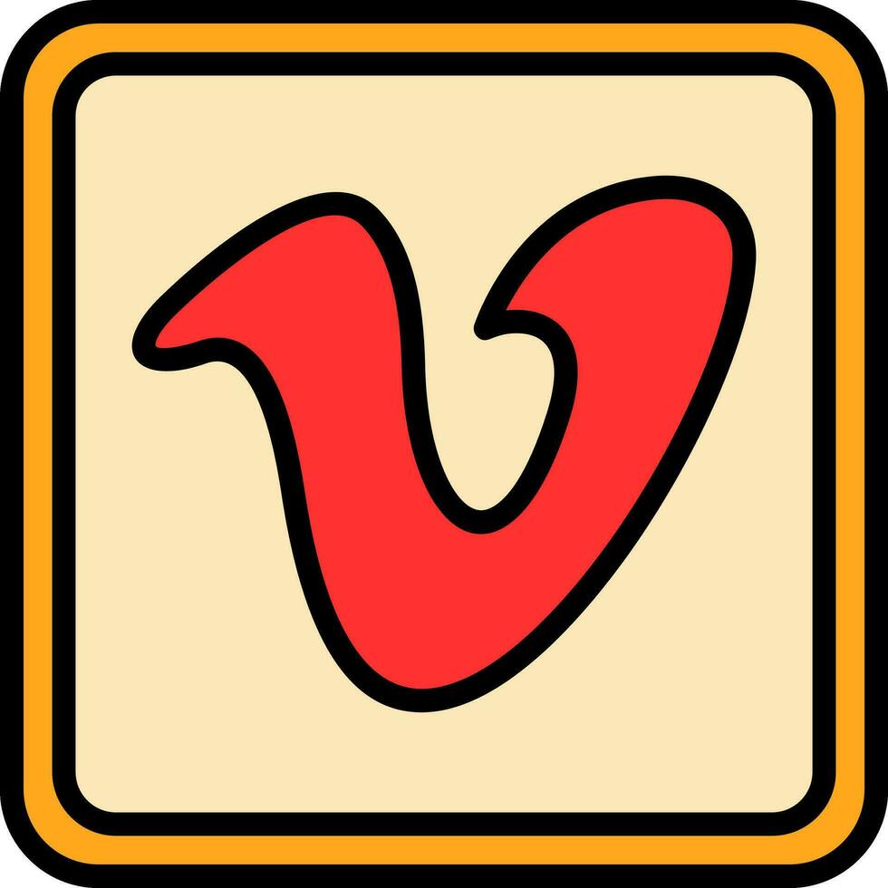 Vimeo Square Logo Vector Icon Design