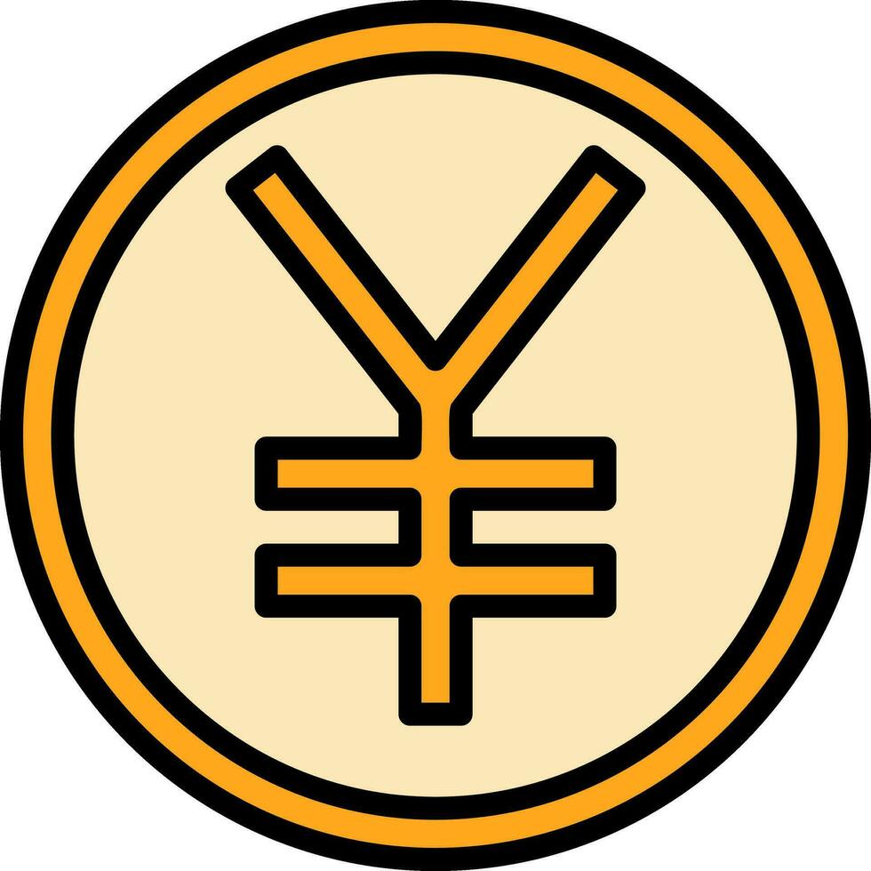 Yen Vector Icon Design