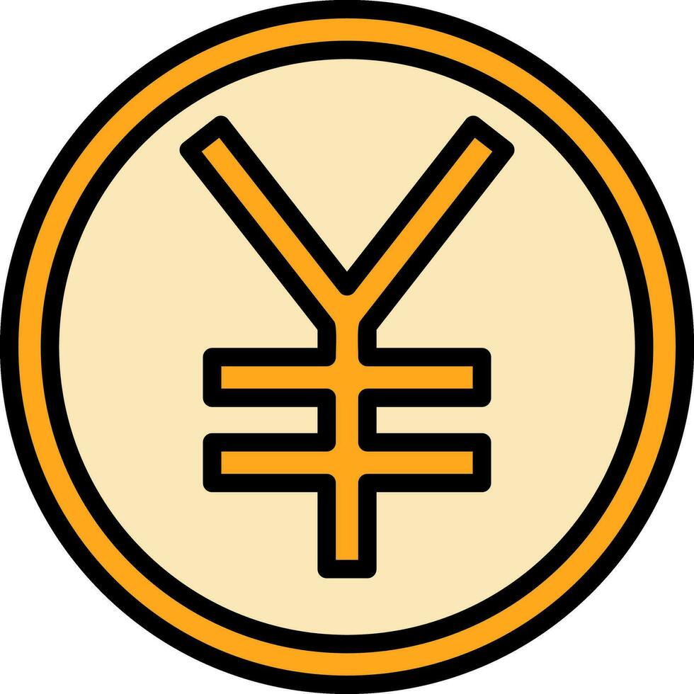 Yen Vector Icon Design