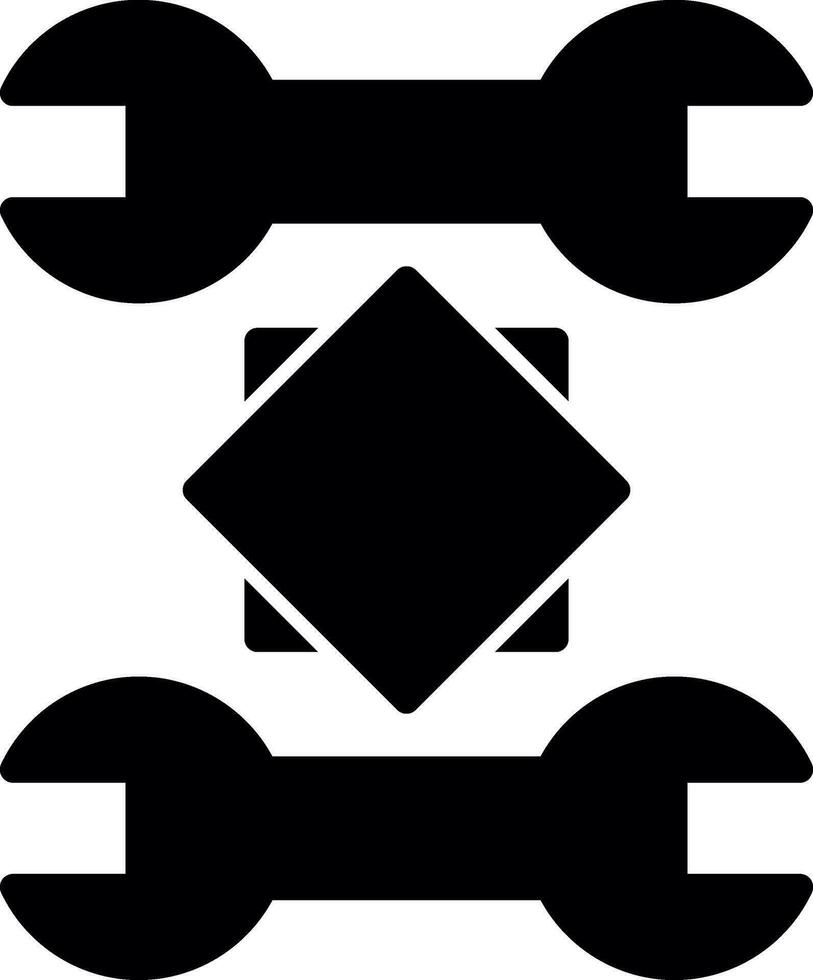 spanner Vector Icon Design