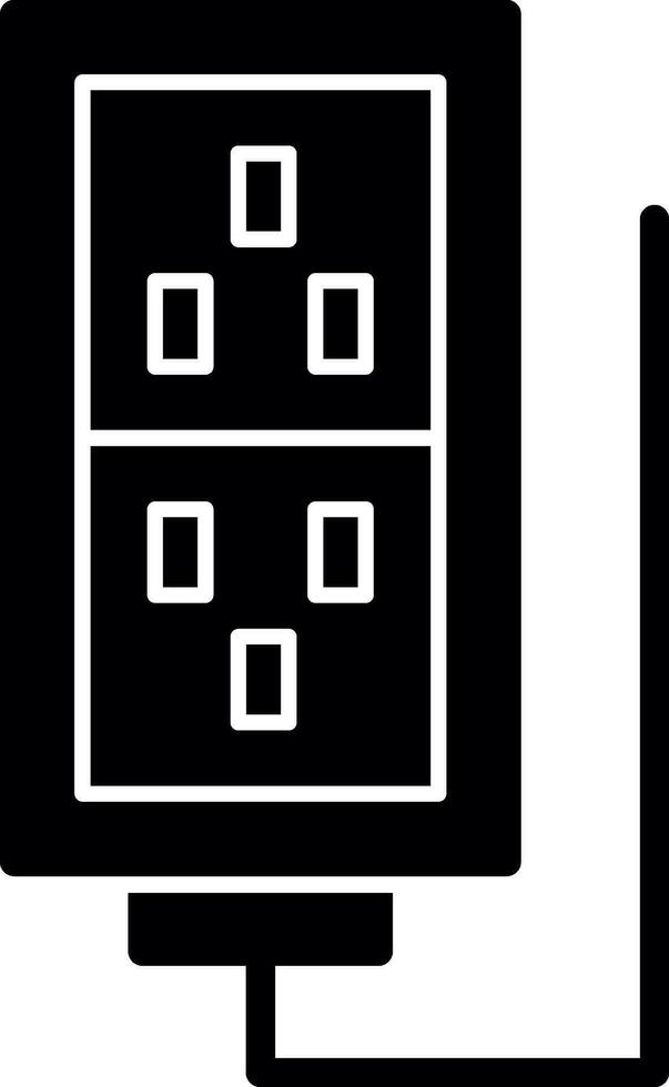 Extention Cable Vector Icon Design