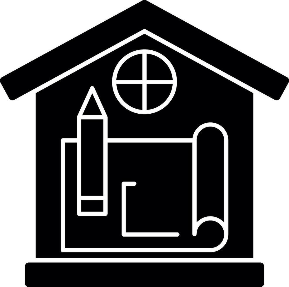 House Design Vector Icon Design