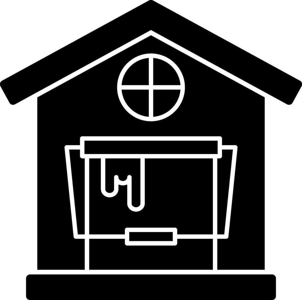 House Paint Vector Icon Design