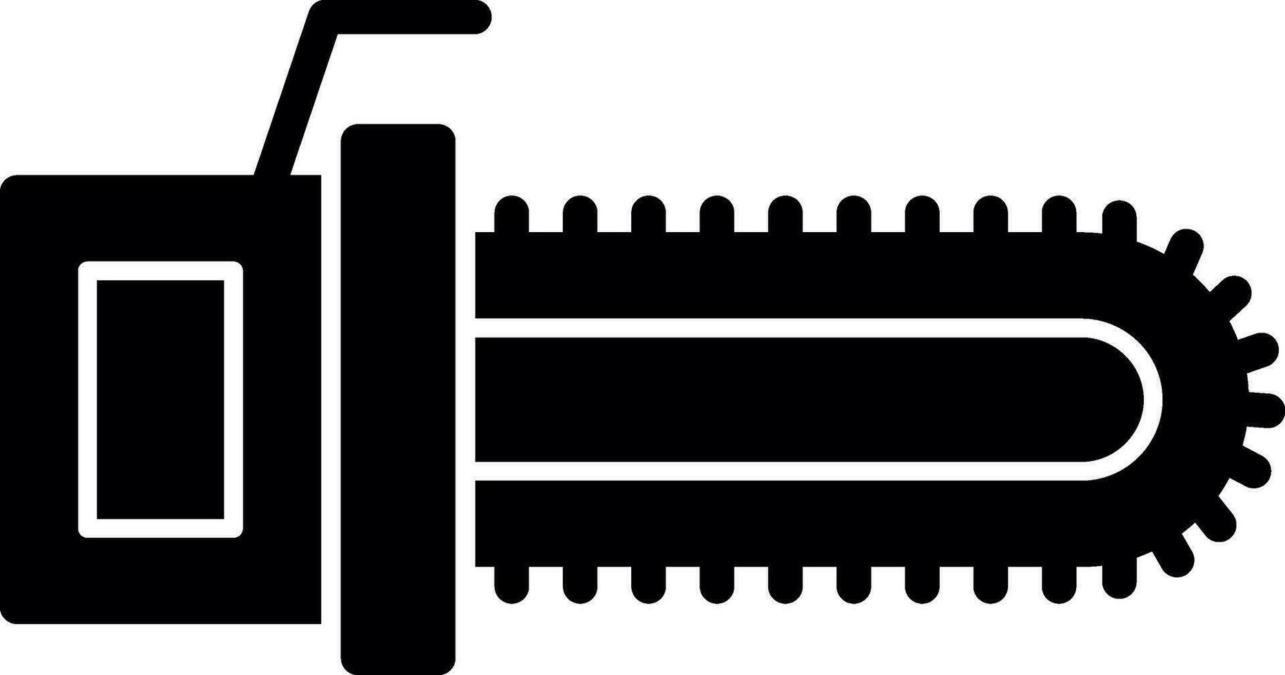 Saw Blade Vector Icon Design