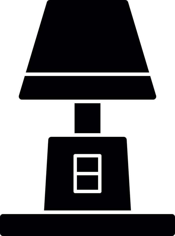 Lamp Vector Icon Design