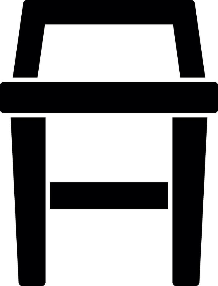 Bar Stool Vector Icon Design