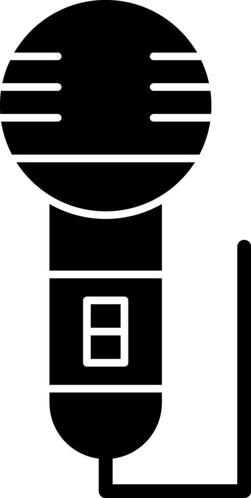 Mic Vector Icon Design