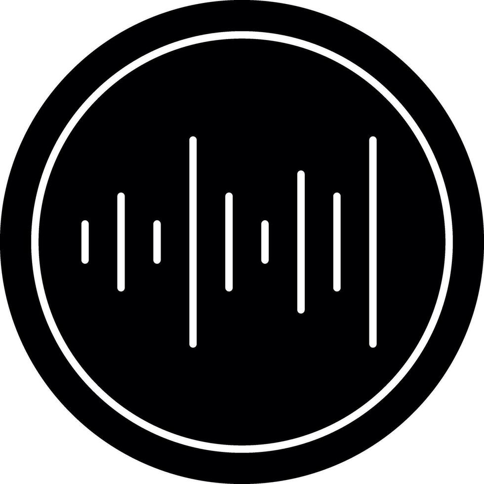 Sound waves Vector Icon Design