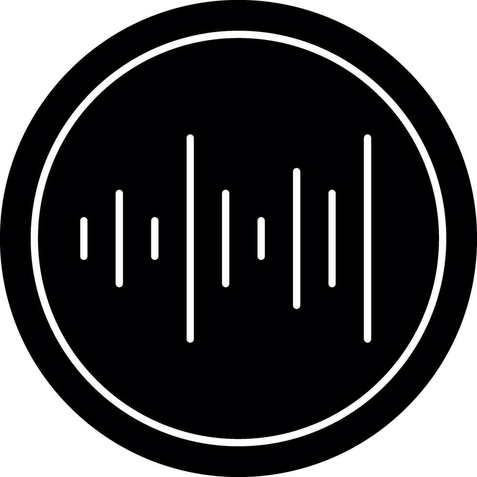 Sound waves Vector Icon Design