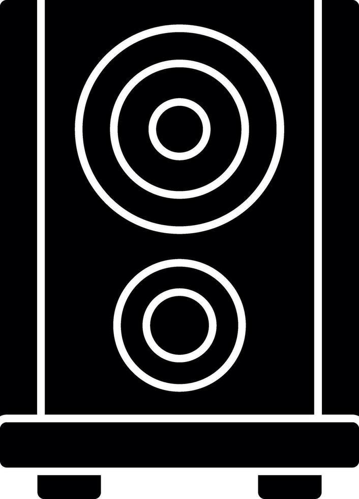 Sound box Vector Icon Design