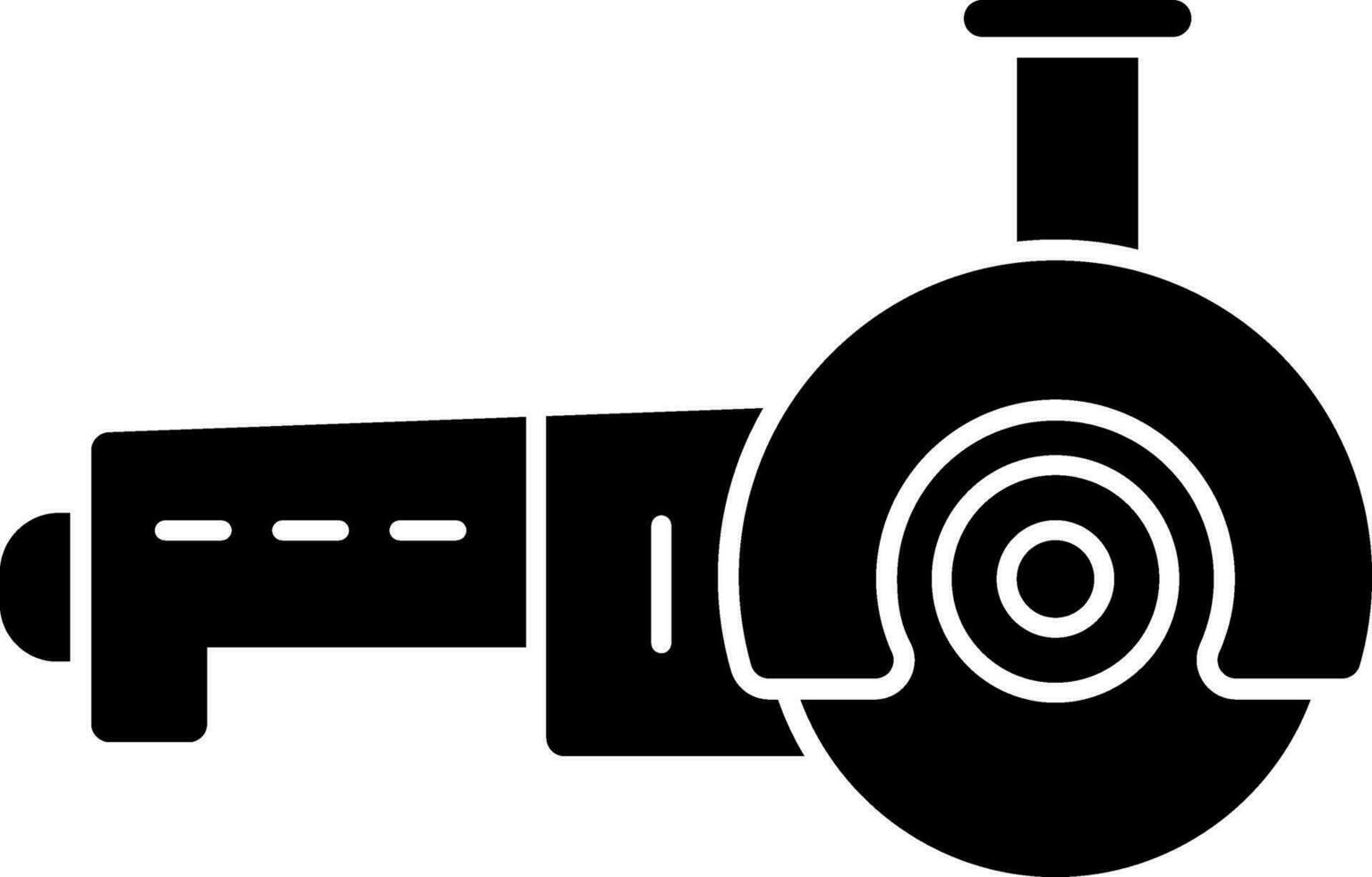 Angle grinder Vector Icon Design