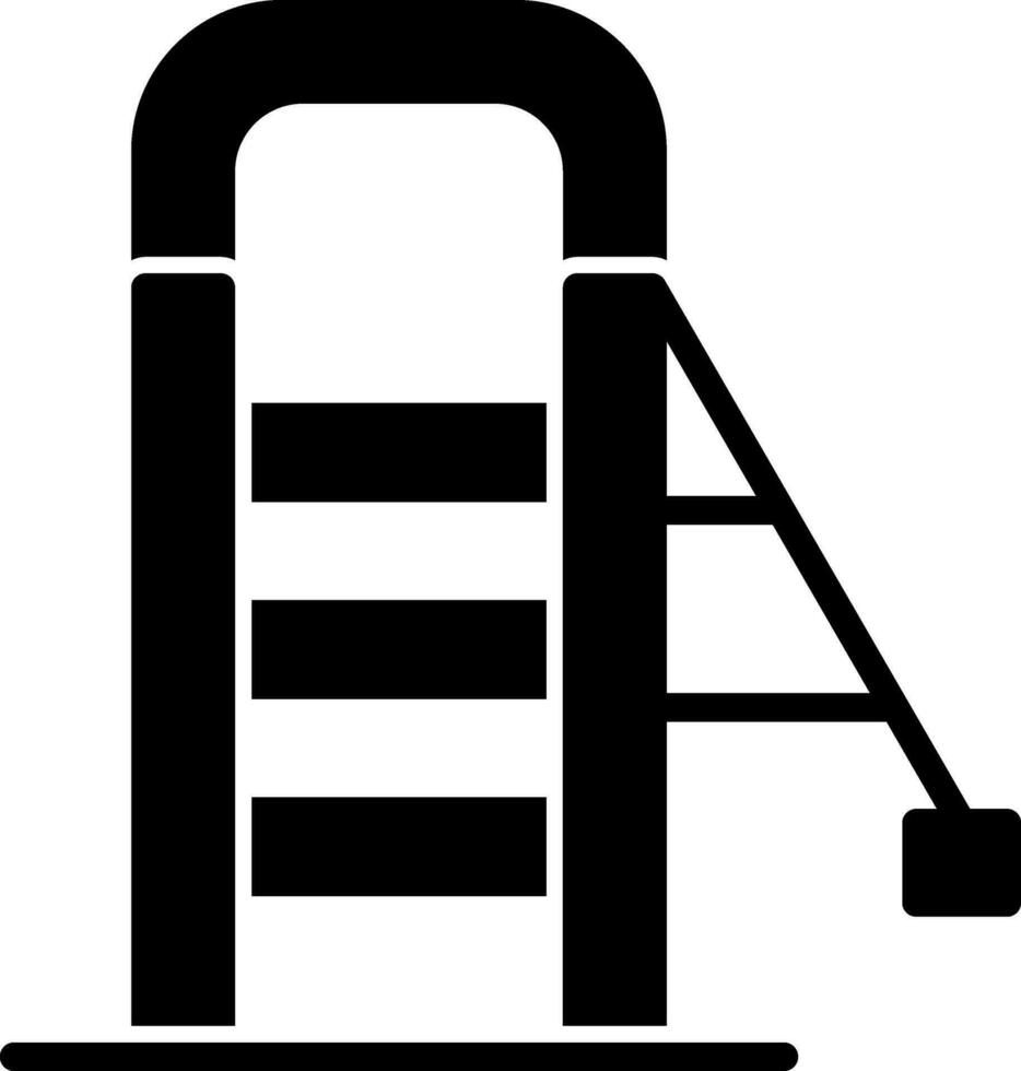 diseño de icono de vector de escalera