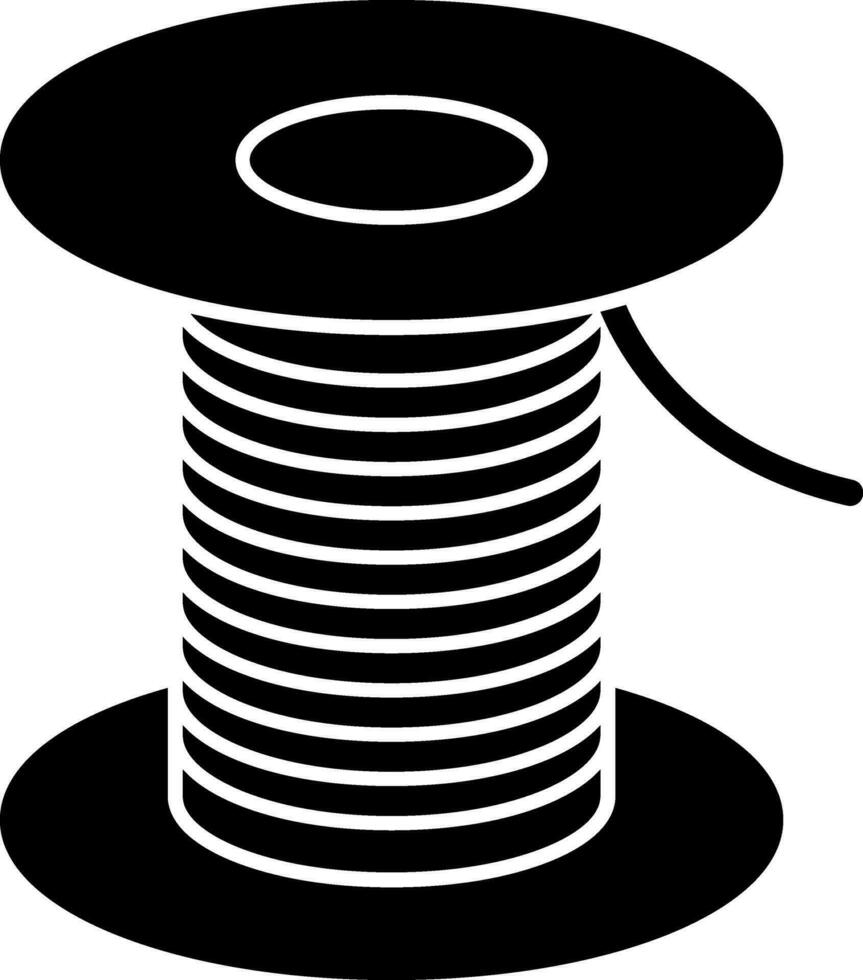 Wire roll Vector Icon Design