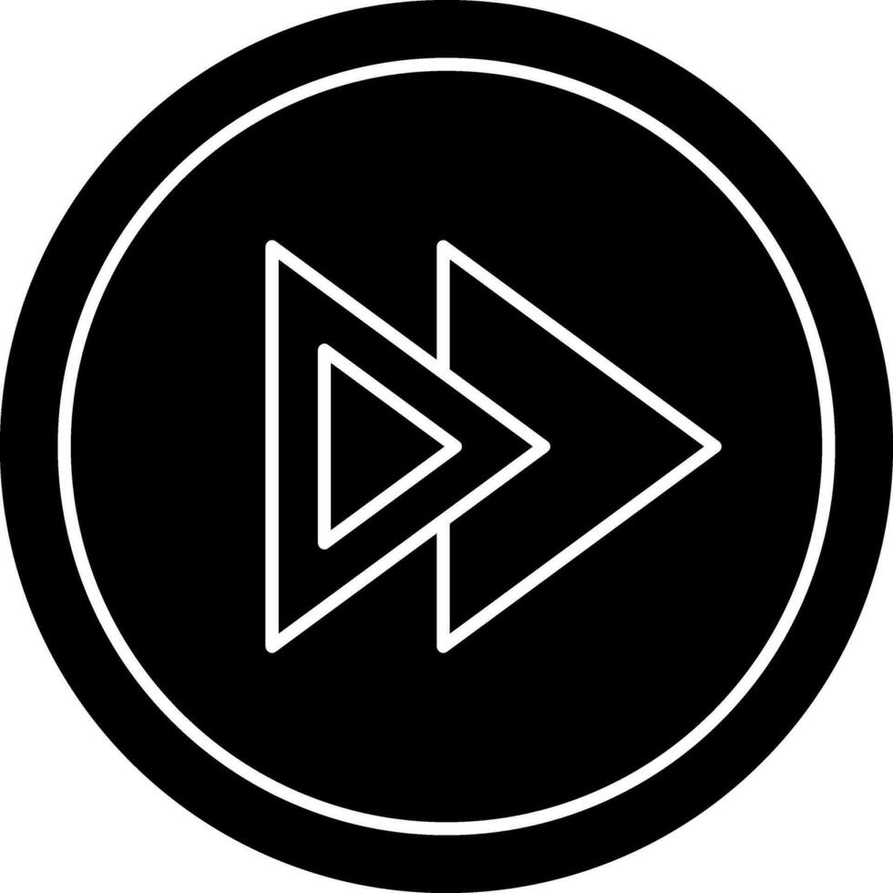Fast Forward Vector Icon Design