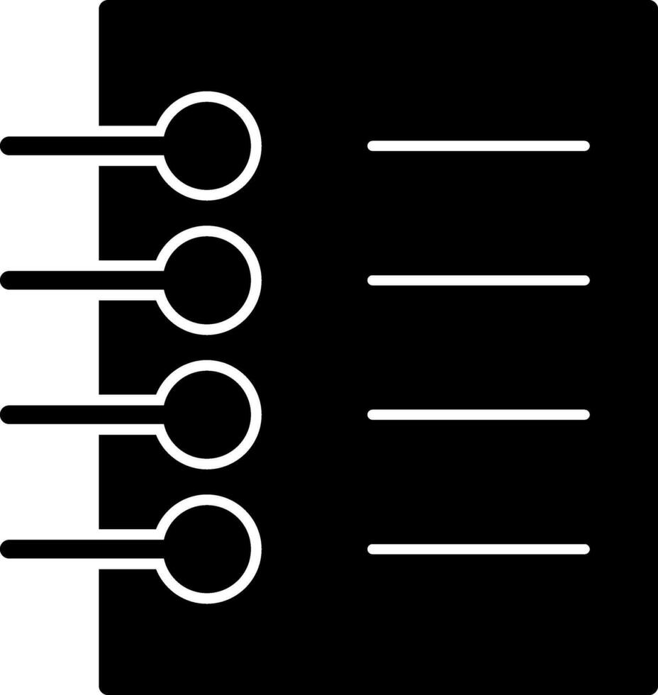 Notebook Vector Icon Design