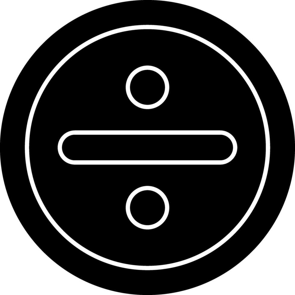 Division Vector Icon Design