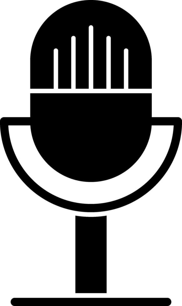 Microphone Vector Icon Design