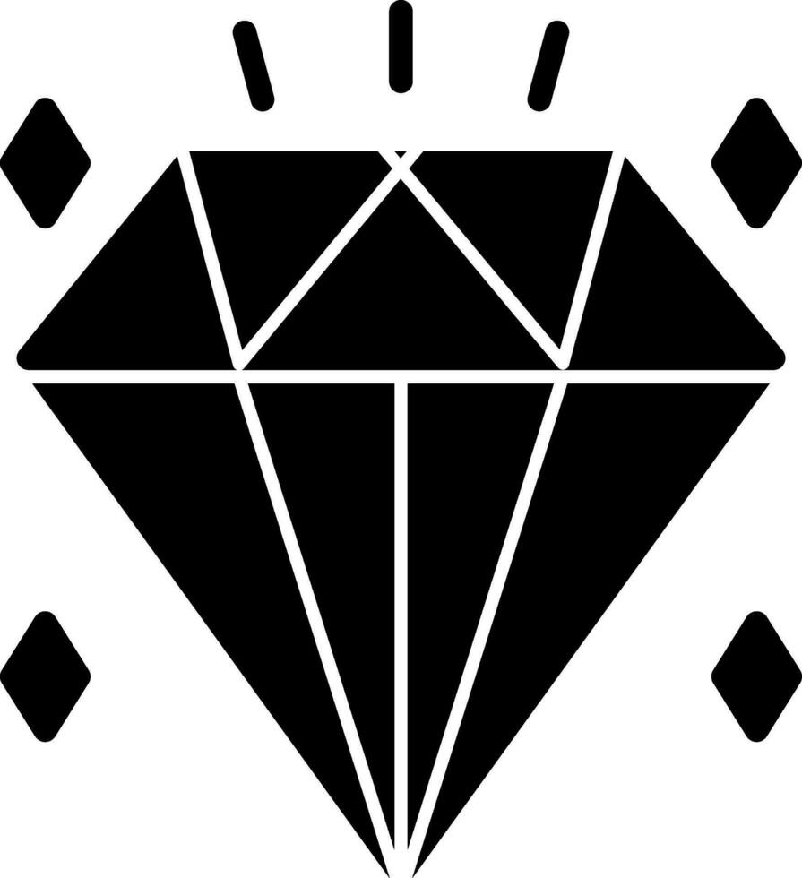 Diamond Vector Icon Design