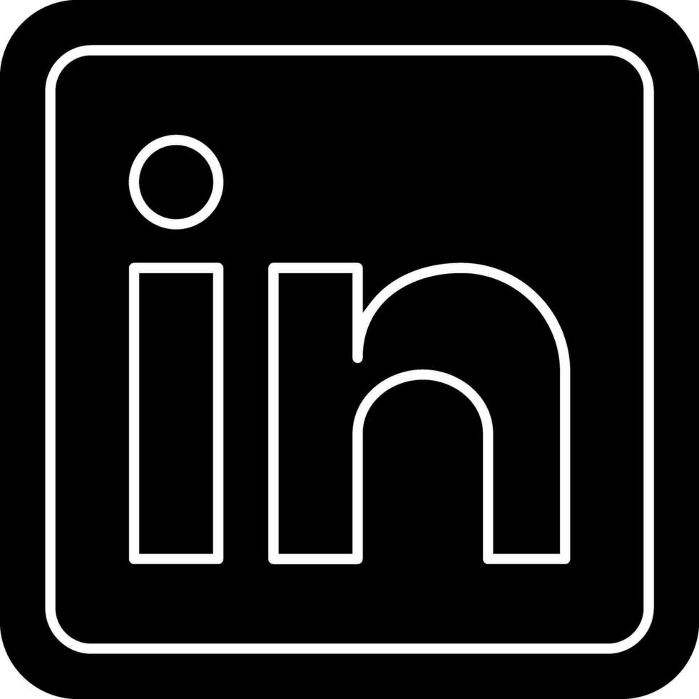 linkedin vector icono diseño