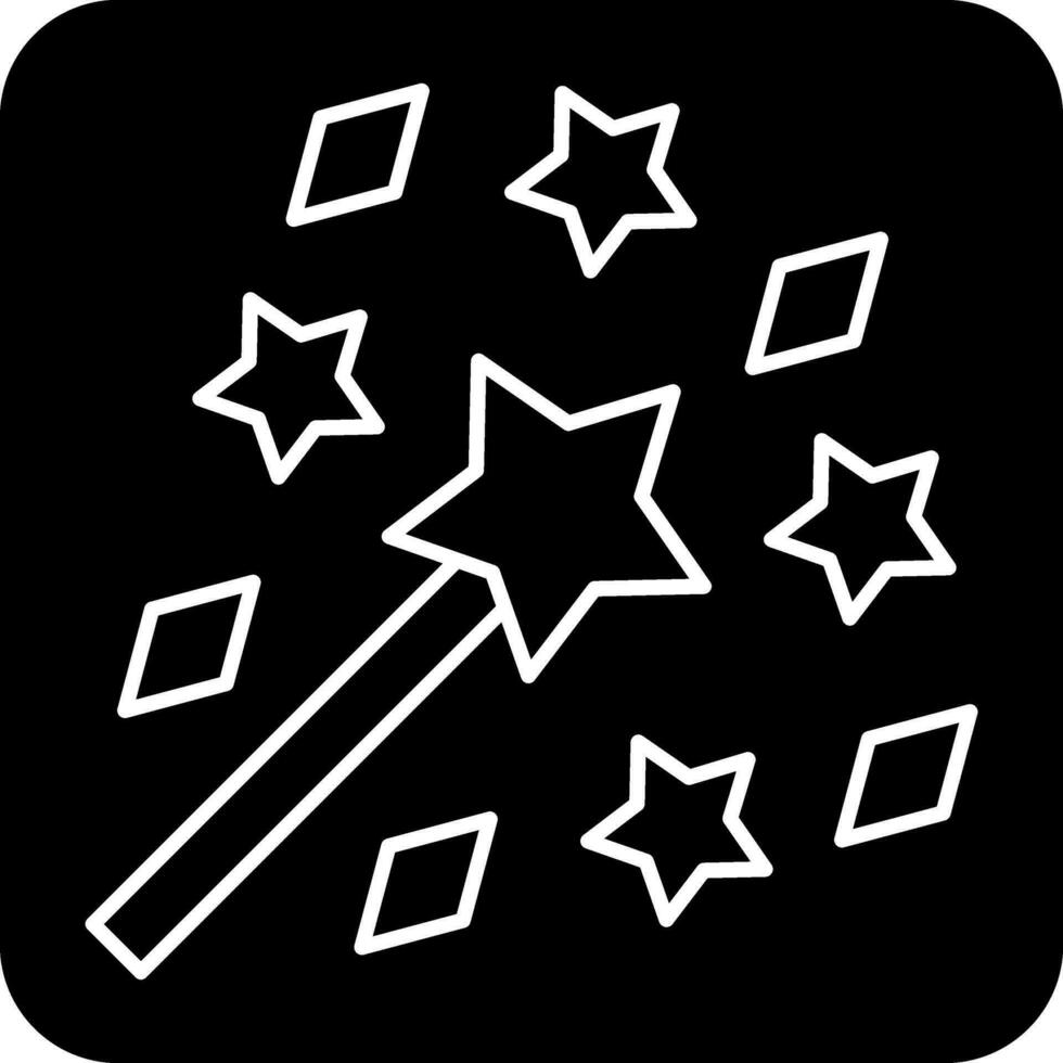 Magic Wand Vector Icon Design